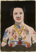 Tattooed Woman 4, Peter Blake